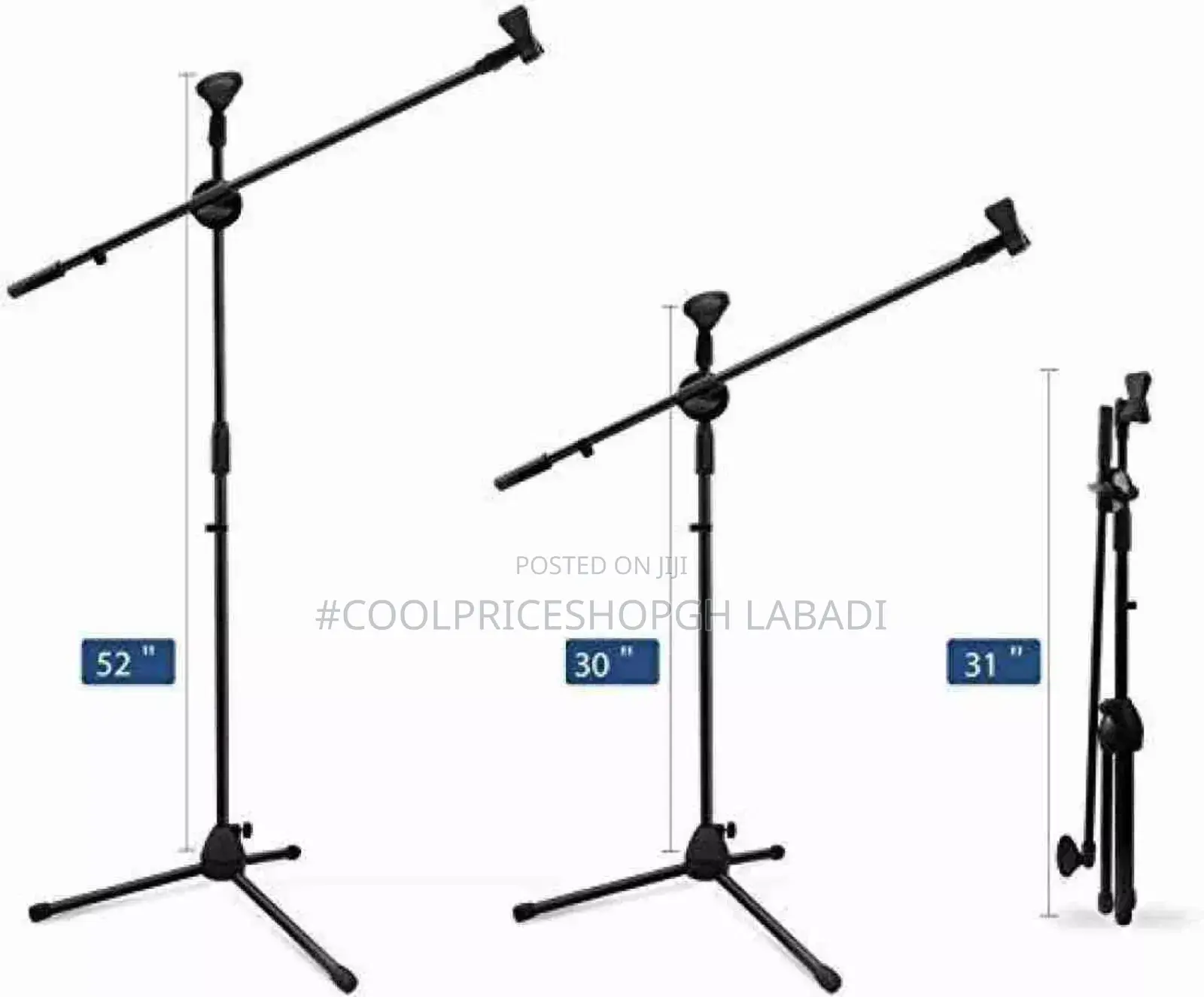 Adjustable Flexible Long Arm Microphone Holder Tripod Stand