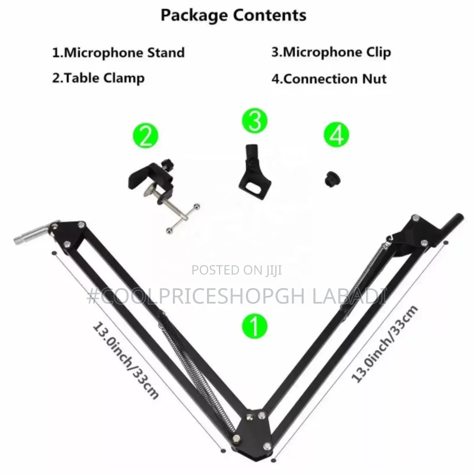 Holders and Stands for Heavy Microphones