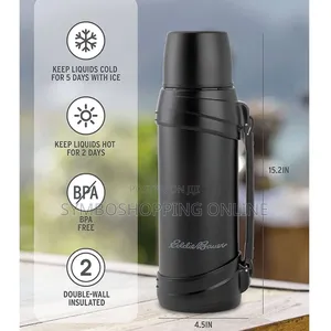 Eddie Bauer Vacuum Insulated Stainless Steel Bottle 1.2l