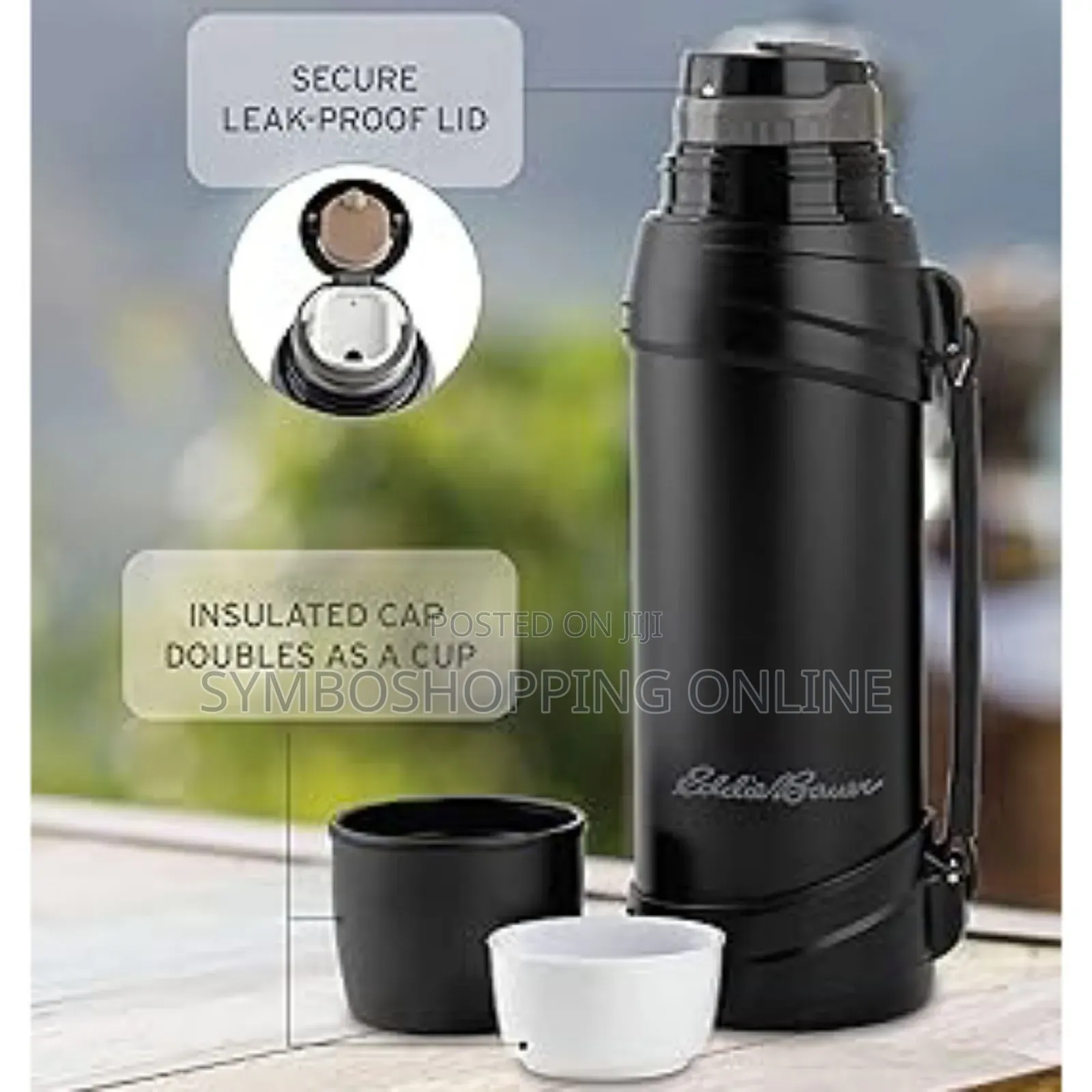 Eddie Bauer Vacuum Insulated Stainless Steel Bottle 1.2l