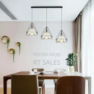 Long and Round Base Pendant Light.