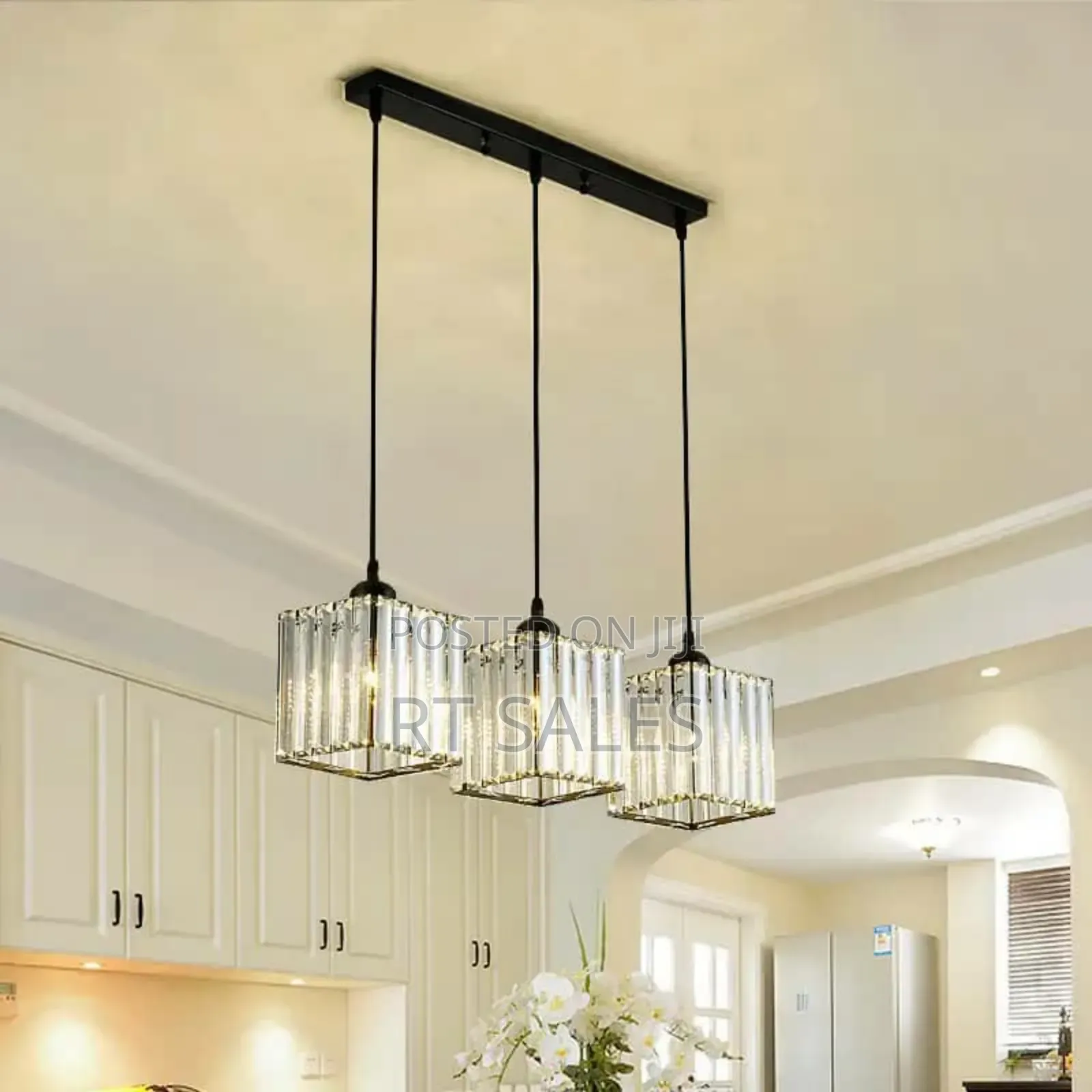 Crystal 3 in 1 Ceiling Pendant Light.