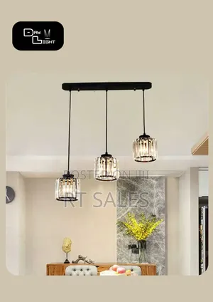 Crystal 3 in 1 Ceiling Pendant Light.