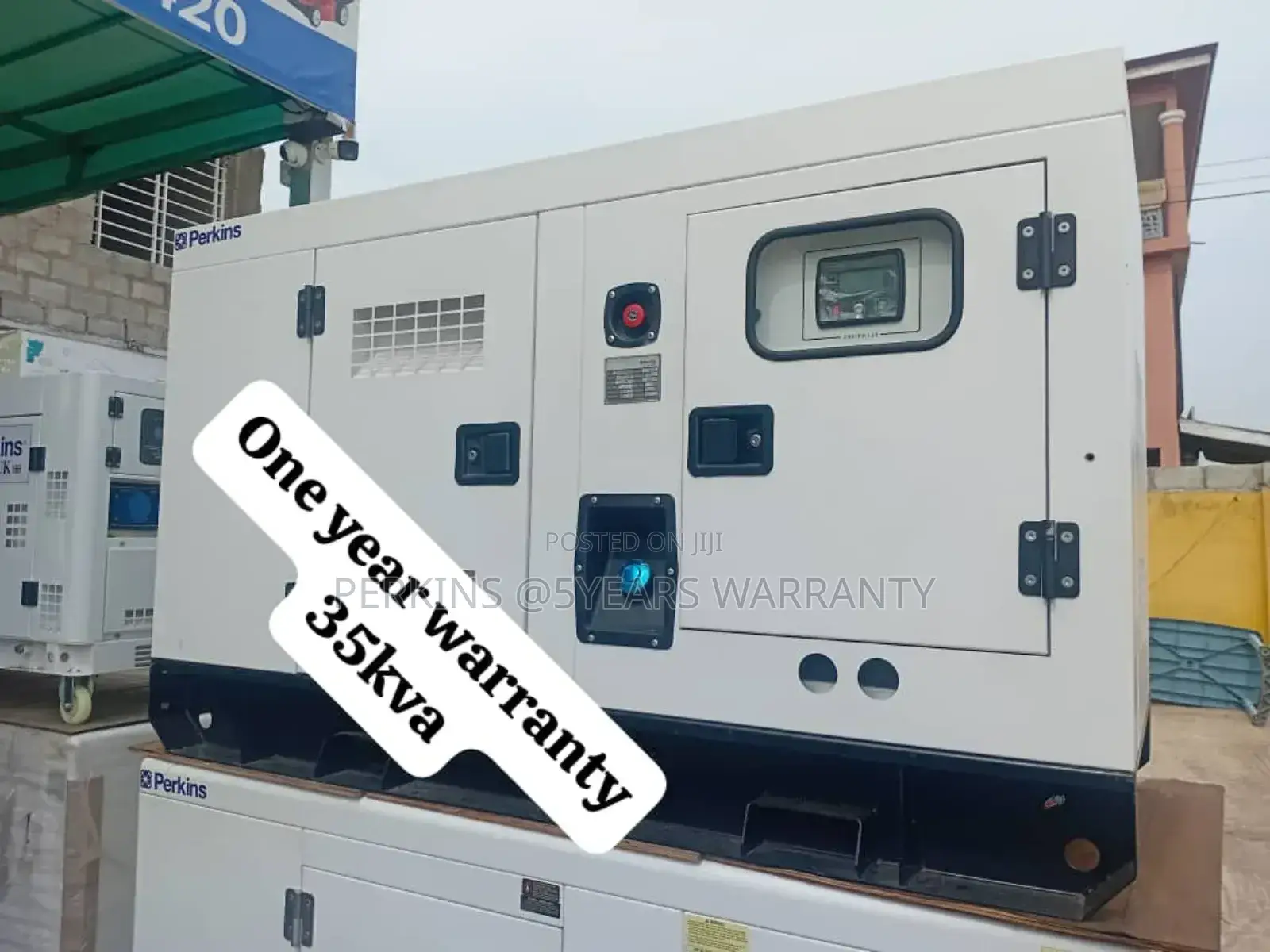 Factory Made 35kva Perkins Diesel Silent Generator 30kw Uk