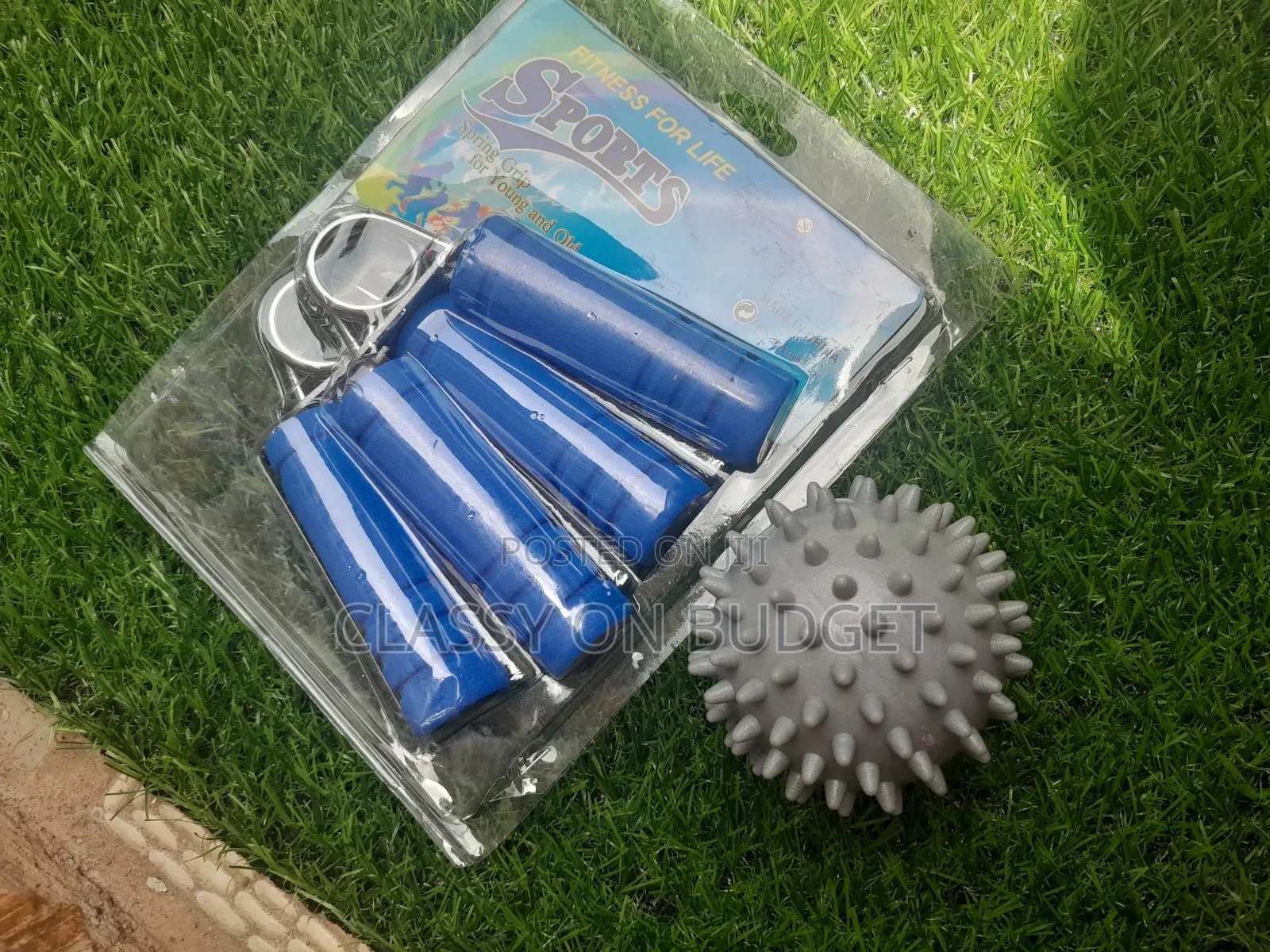Hand Grip and Spiky Massage Ball