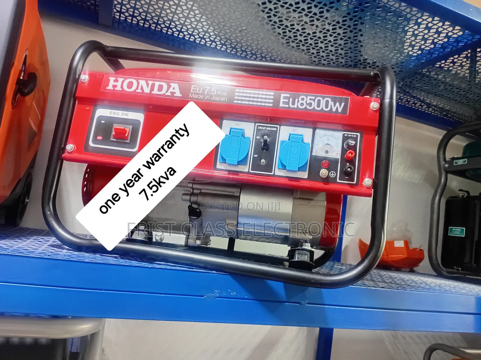 7.5kva Petrol Generator for Camping Activities