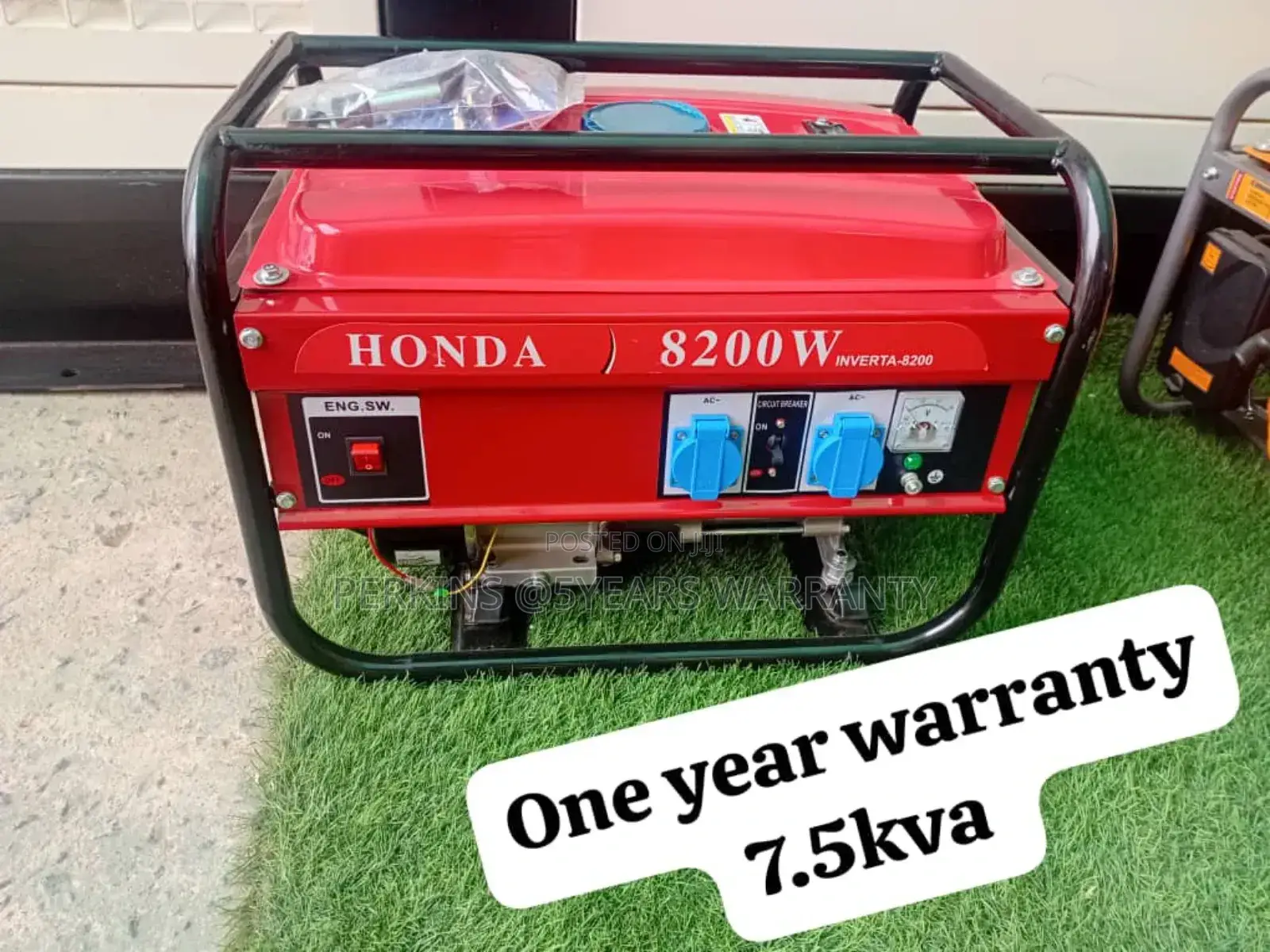 Formidable 7.5kva Honda Petrol Generator Japan 8200watts New