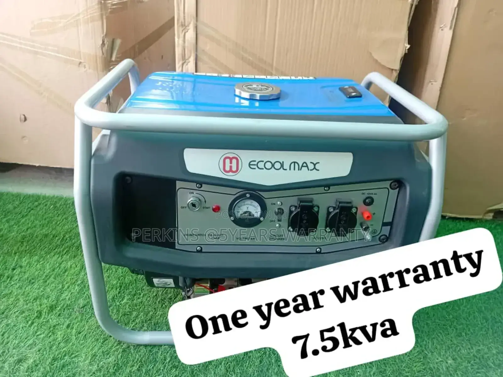 Formidable 7.5kva Ecoolmax Key Start Petrol Genset 8.2kw