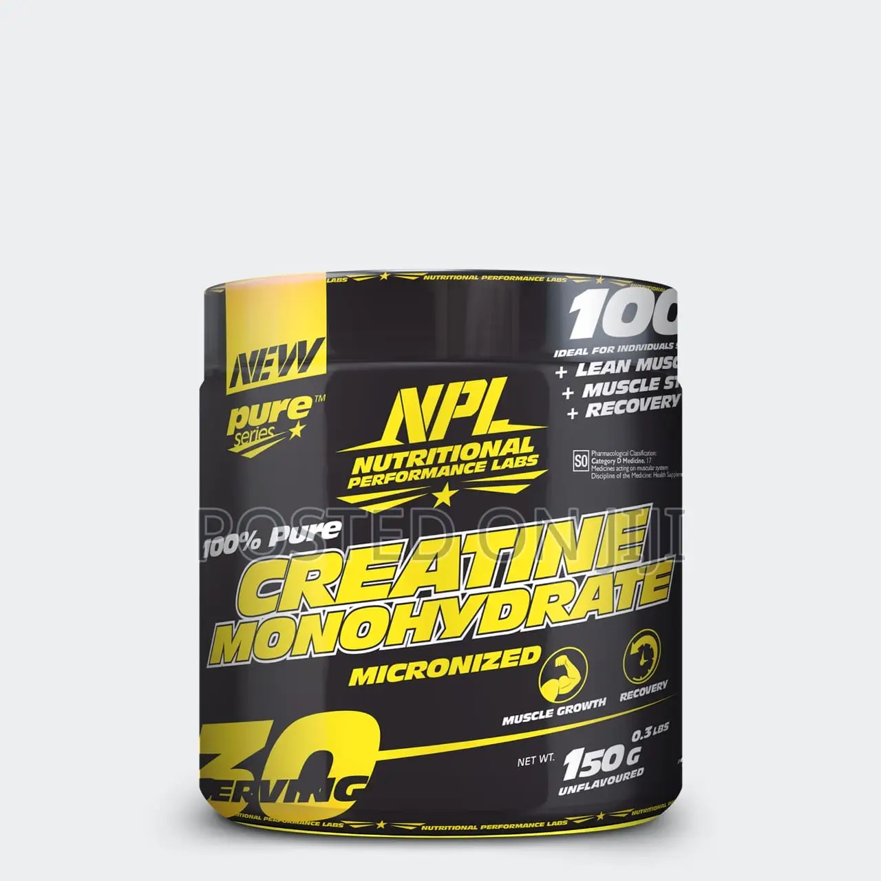 Creatine Monohydrate Powder Micronized Npl