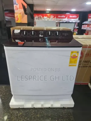 Efficient Time Use: Decakila 15kg Semi-Automatic Washer!
