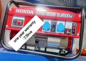 7.5kva Honda Generator With a Capacity of 85000watts
