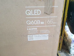New 65"Airslim Qled Samsung Uhd HDR Smart Satellite Tv
