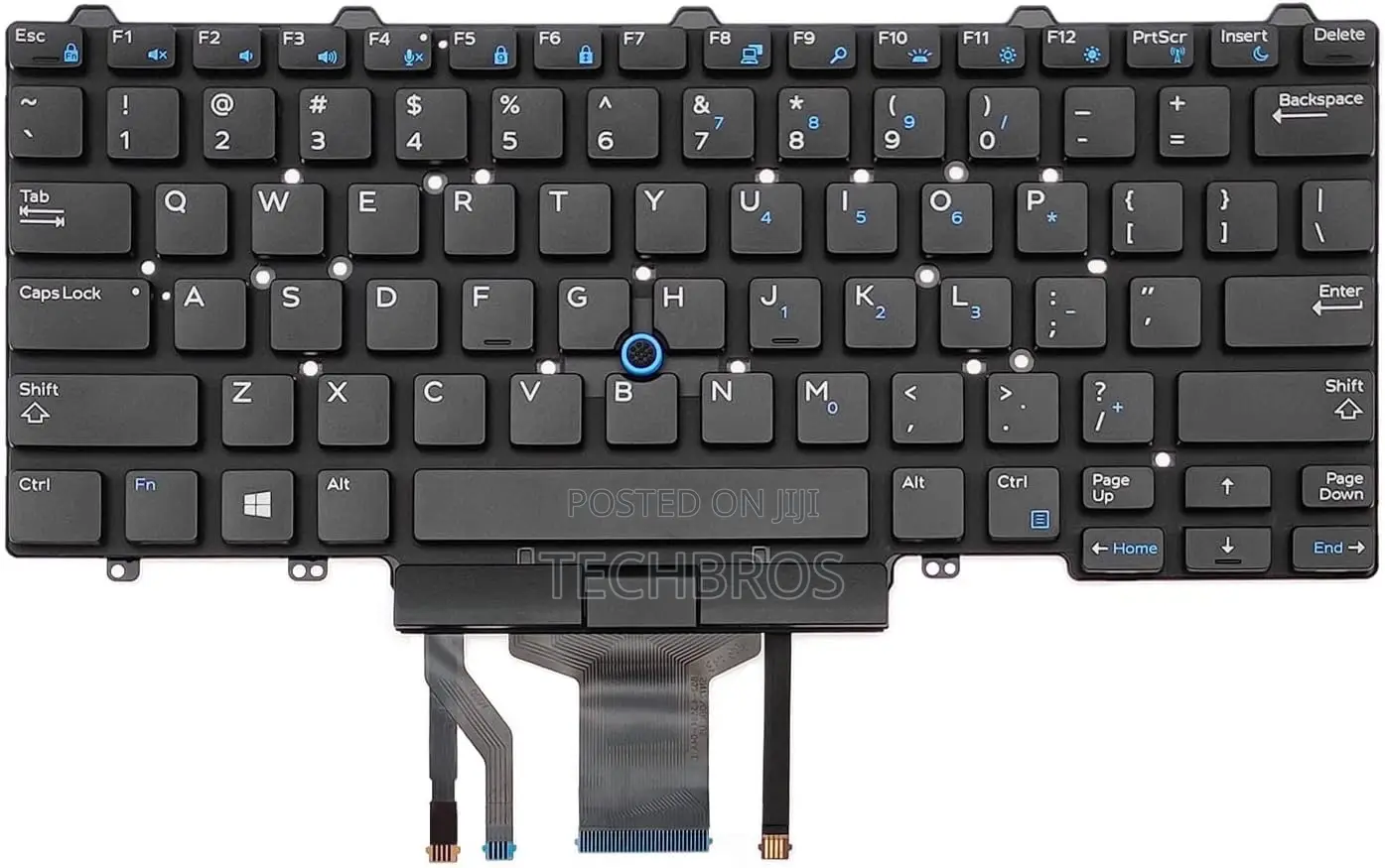 Original Latitude 7480/7490 Keyboard With Backlit/Trackpoint