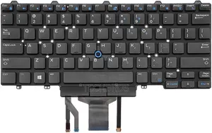 Original Latitude 7480/7490 Keyboard With Backlit/Trackpoint
