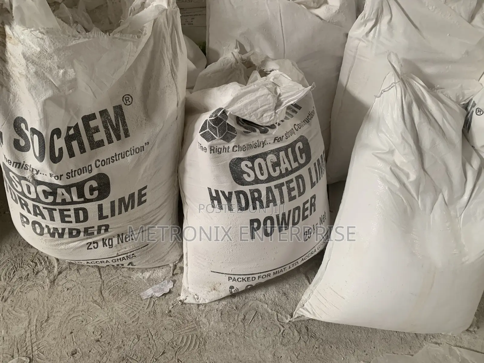 Hydrated Lime Powder,25kg