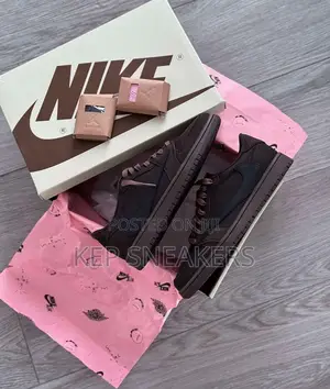 Air Jordan 1 Low Og X Travis Scott Sp 'Velvet Brown'