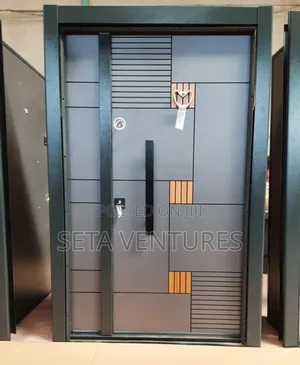 Gray Crafted Heavy One and Half Door