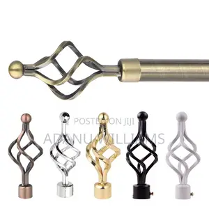Heavy Duty Extendable Metal Curtains Rod or Bar(2-4 Meters)