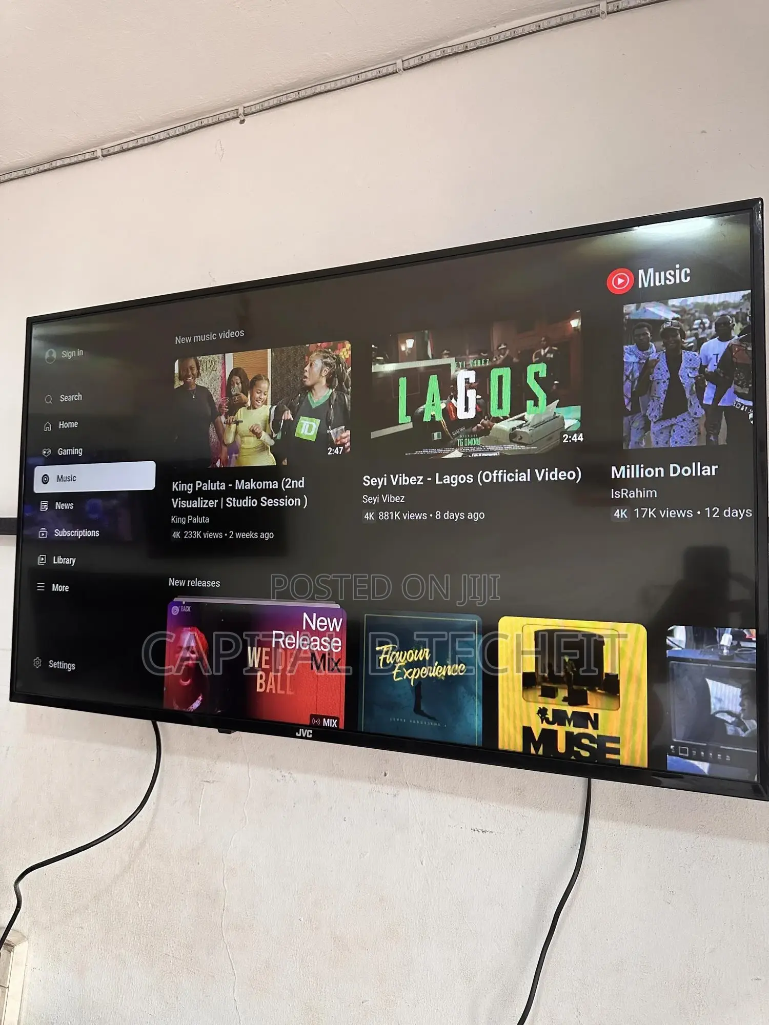 JVC Full Digital 50inches Android Uhd Led Smart