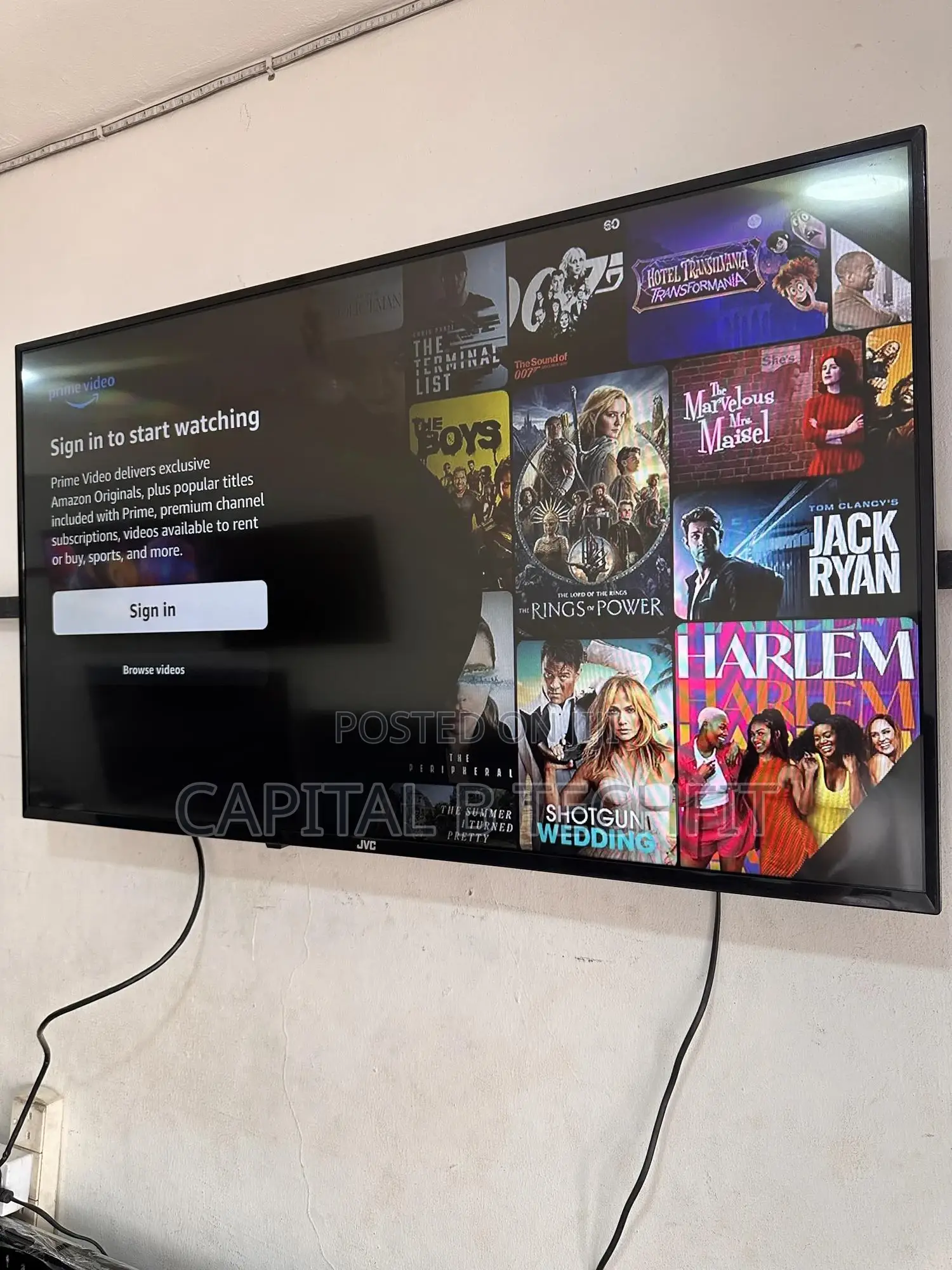 JVC Full Digital 50inches Android Uhd Led Smart