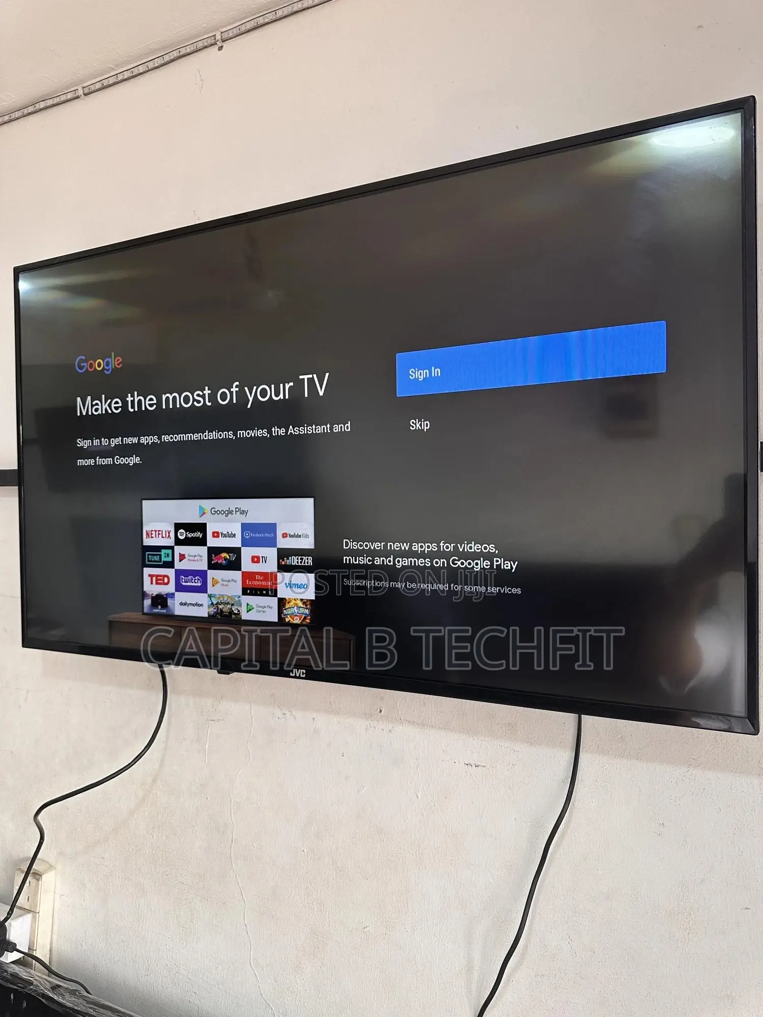 JVC Full Digital 50inches Android Uhd Led Smart
