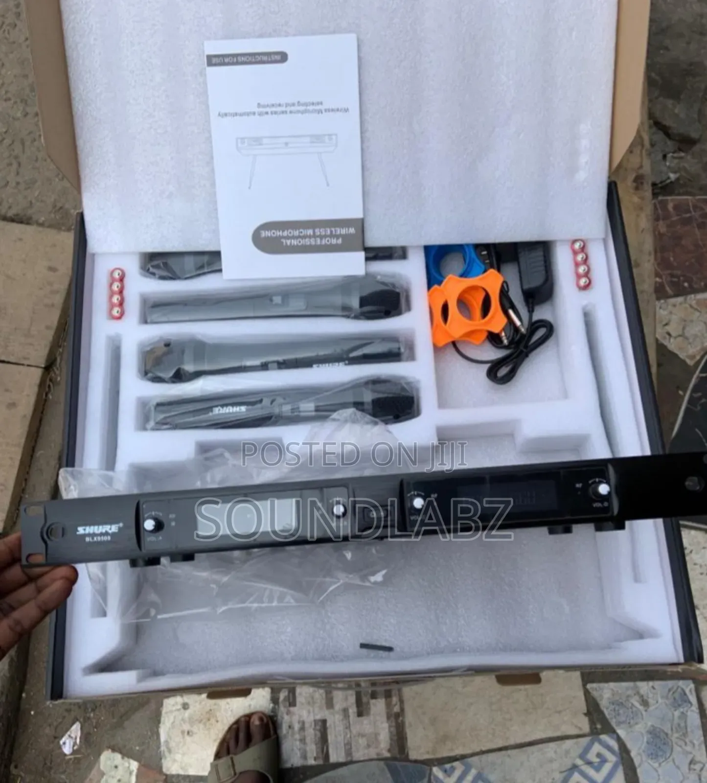 Shure Blx9500 Vocal Artist Uhf Wireless Microphone