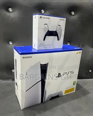 Sony Playstation 5 Slim 1tb With Extra Controller (Ps5 Slim)