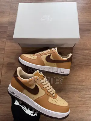Nike Airforce 1 Lows Beige Free Delivery