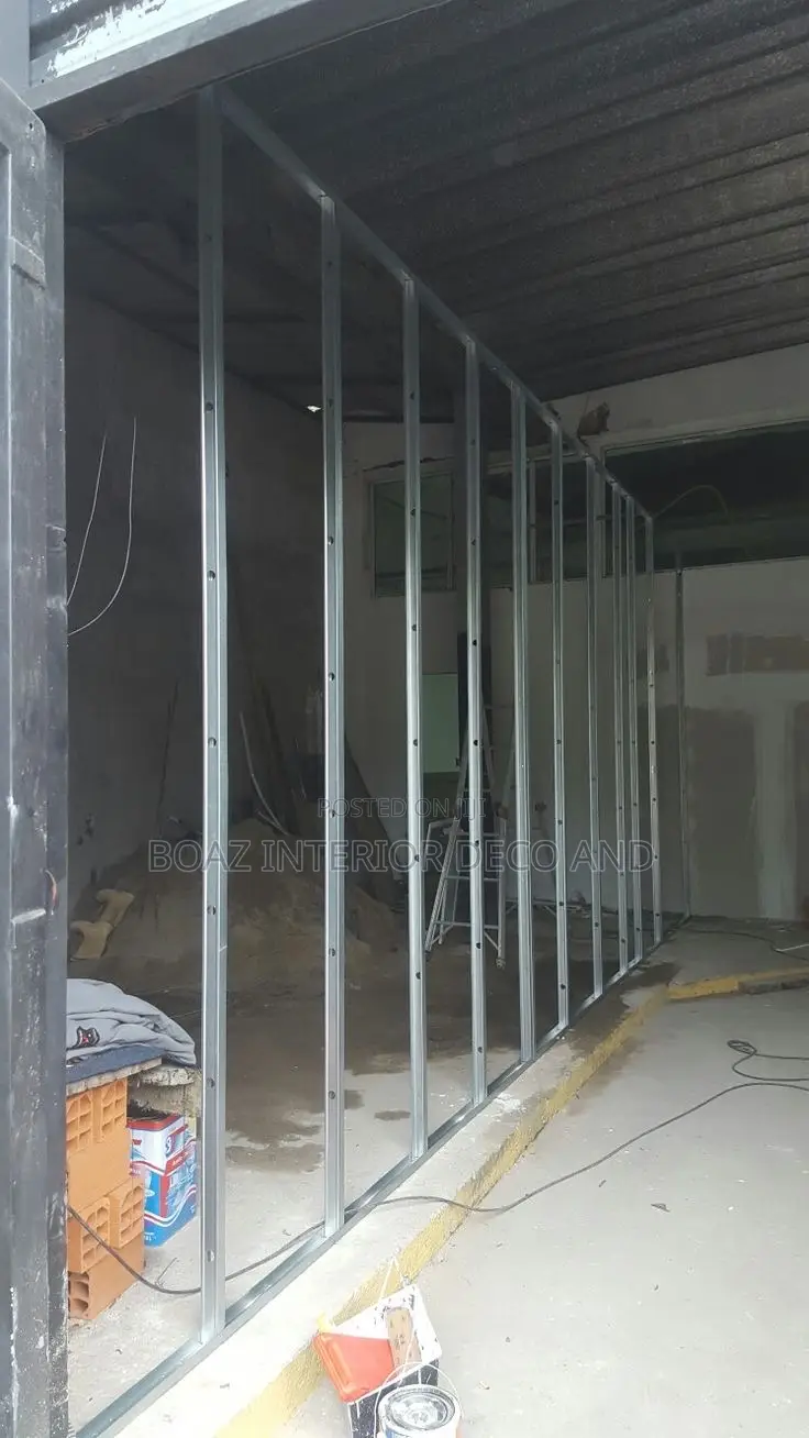 Acoustic and Plasterboard Partition