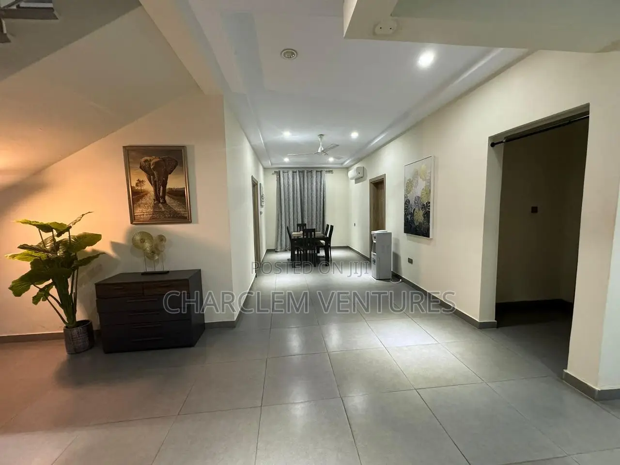 Furnished 4bdrm Townhouse / Terrace in Charclem Ventures, East Legon