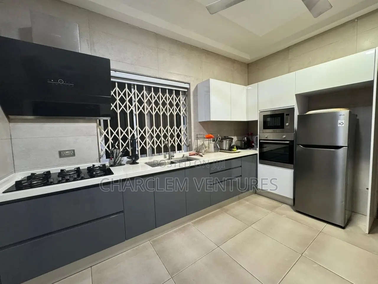 Furnished 4bdrm Townhouse / Terrace in Charclem Ventures, East Legon