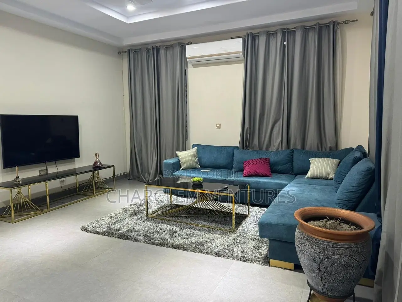 Furnished 4bdrm Townhouse / Terrace in Charclem Ventures, East Legon