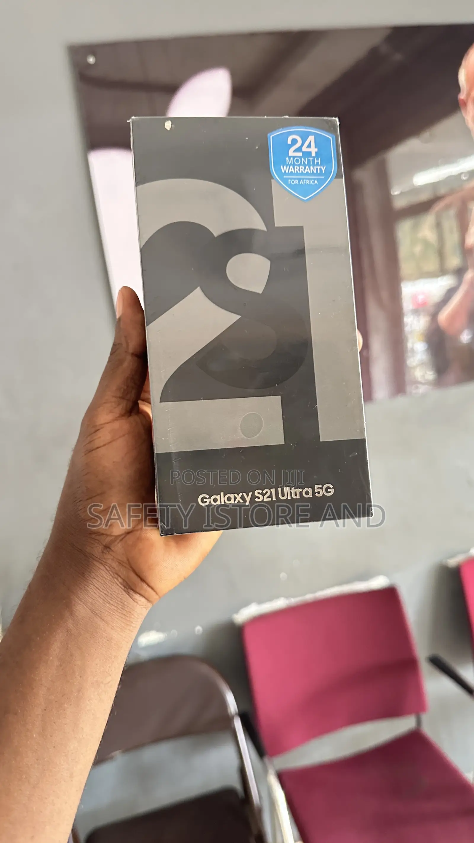 New Samsung Galaxy S21 Ultra 5G 128 GB Black