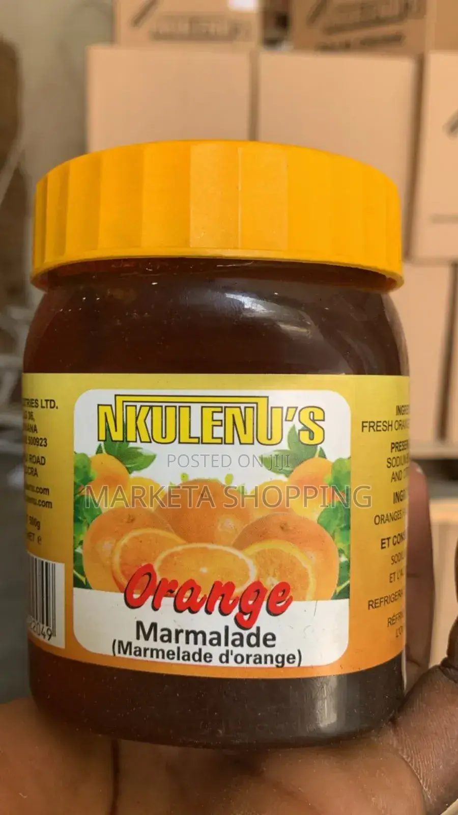 Nkulenu's Orange Marmalade 500gx12