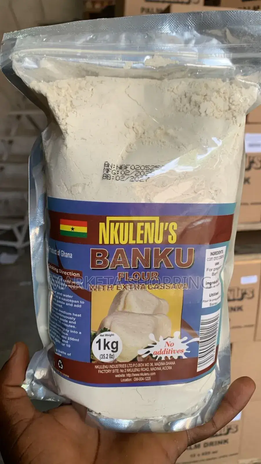 Nkulenu Banku Flour 1kgx10