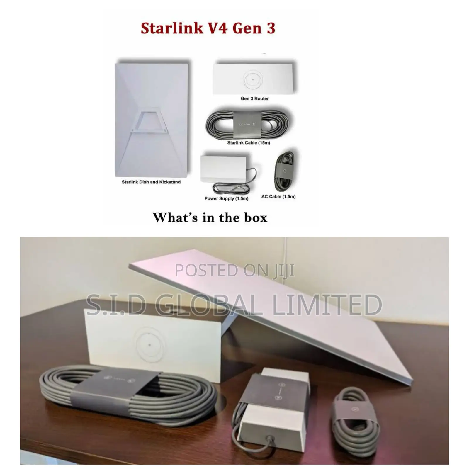 Limited Promo on Starlink Gen3 Vol4 Satellite Internet