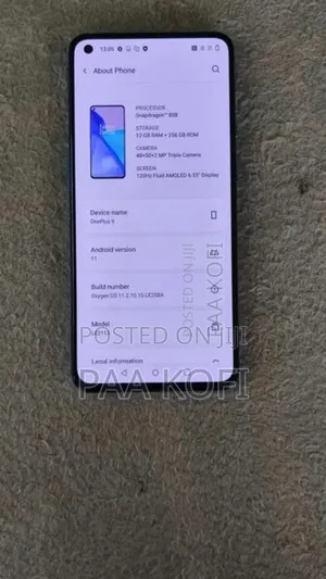 New OnePlus 9 128 GB Silver