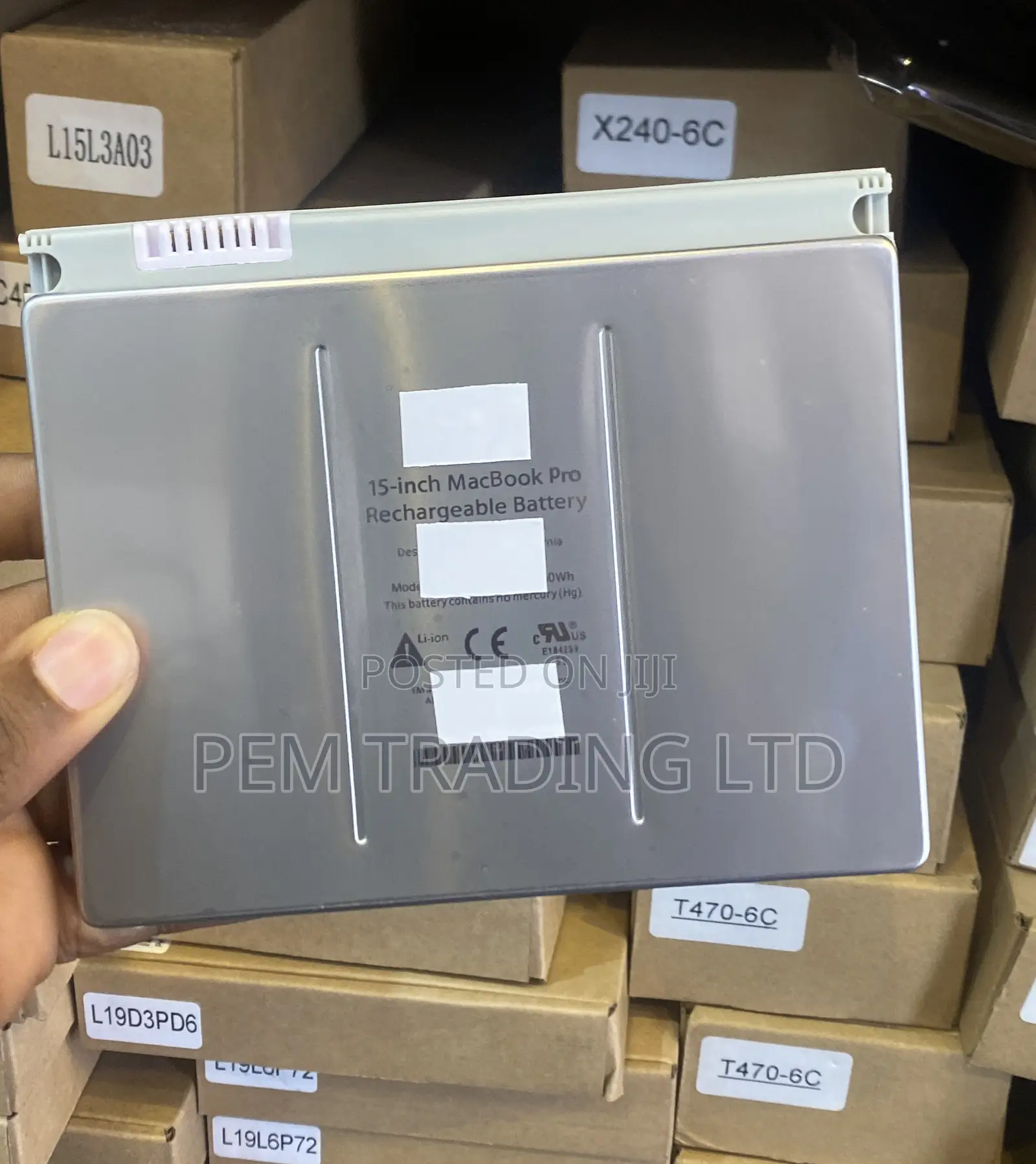A1175 Laptop Battery for Macbook Pro 15 Inch A1260 A1150