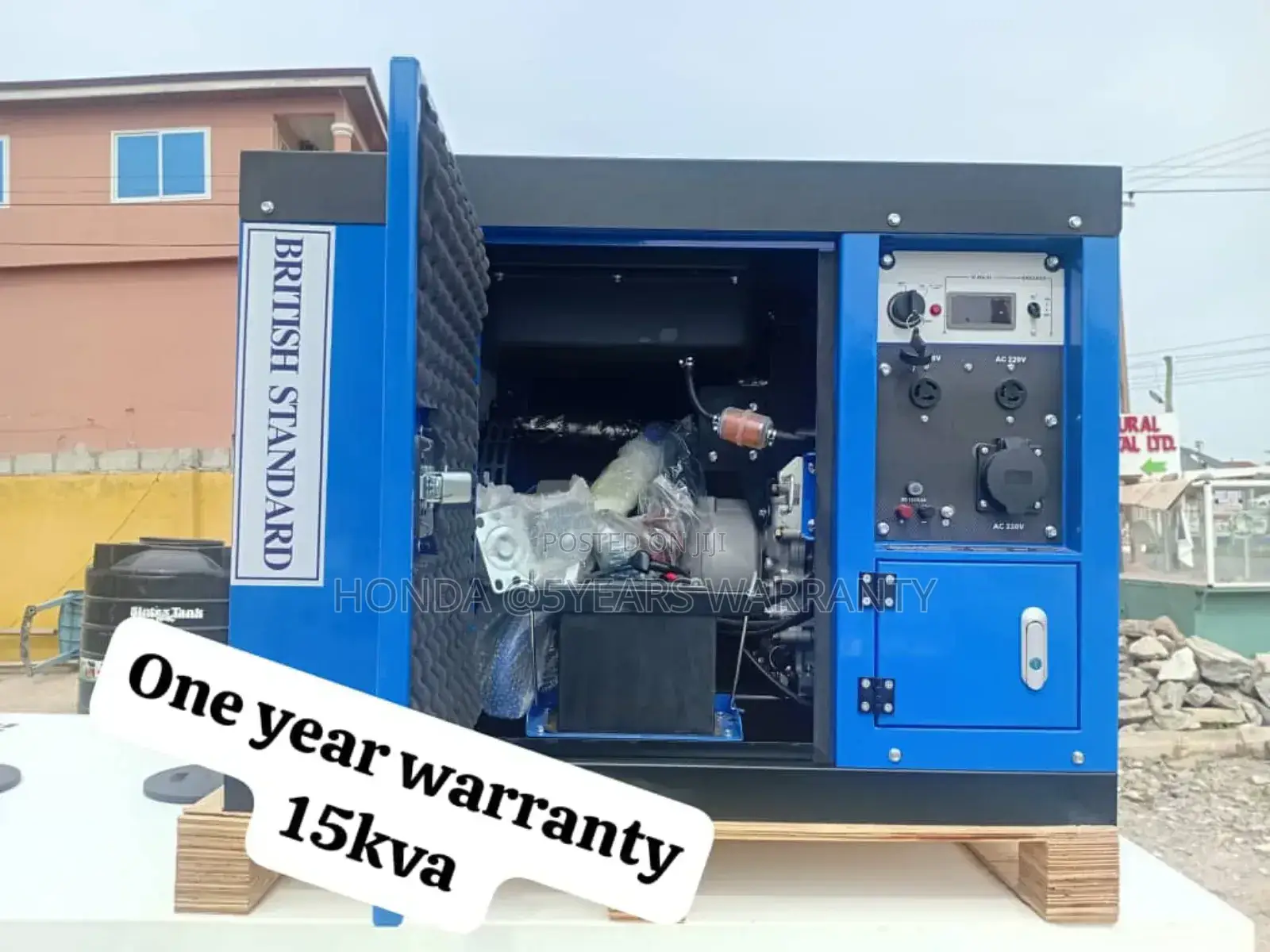 Delicate 15kva 13000watts Perkins Diesel Generator 15kva