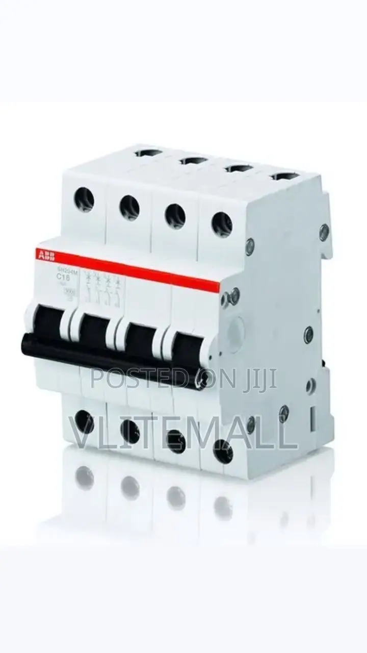 Abb Circuit Breaker Sj2o42/C16/MCB/4p/16a 3ka