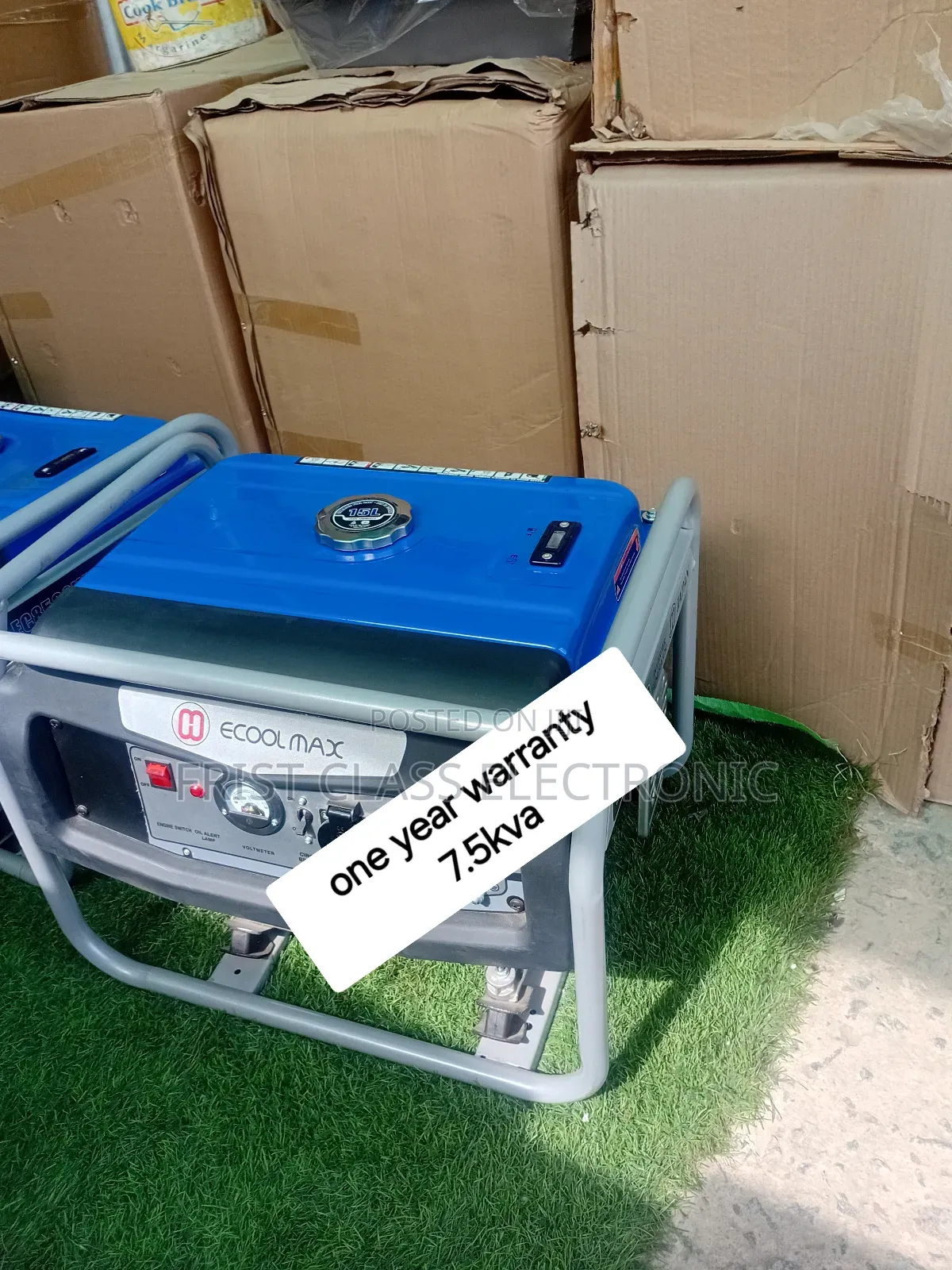 Compact 7.5kva Petrol Generator for Agricultural Application