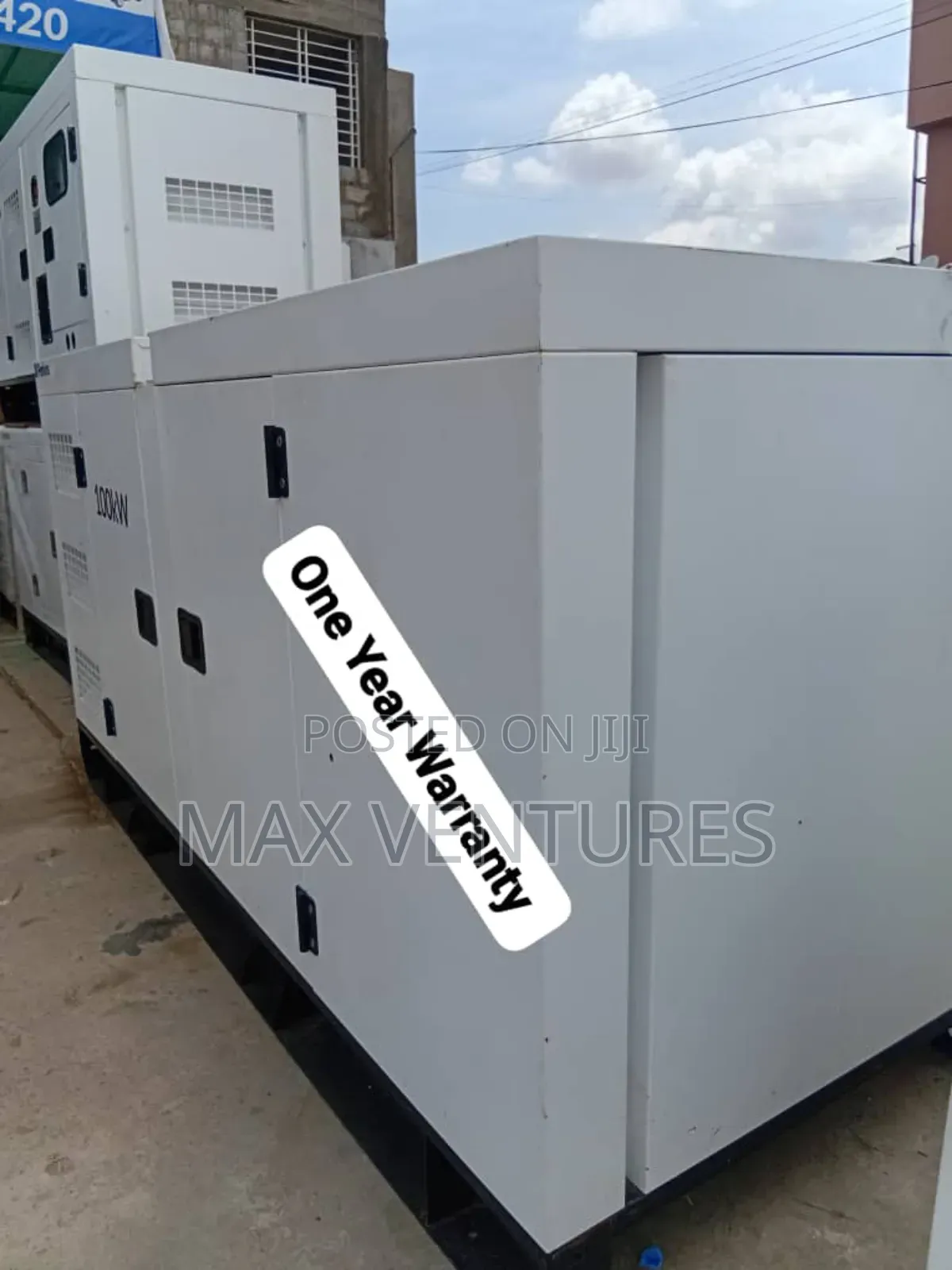 Emissions Reduction 100kva 100kw Diesel Silent Generator
