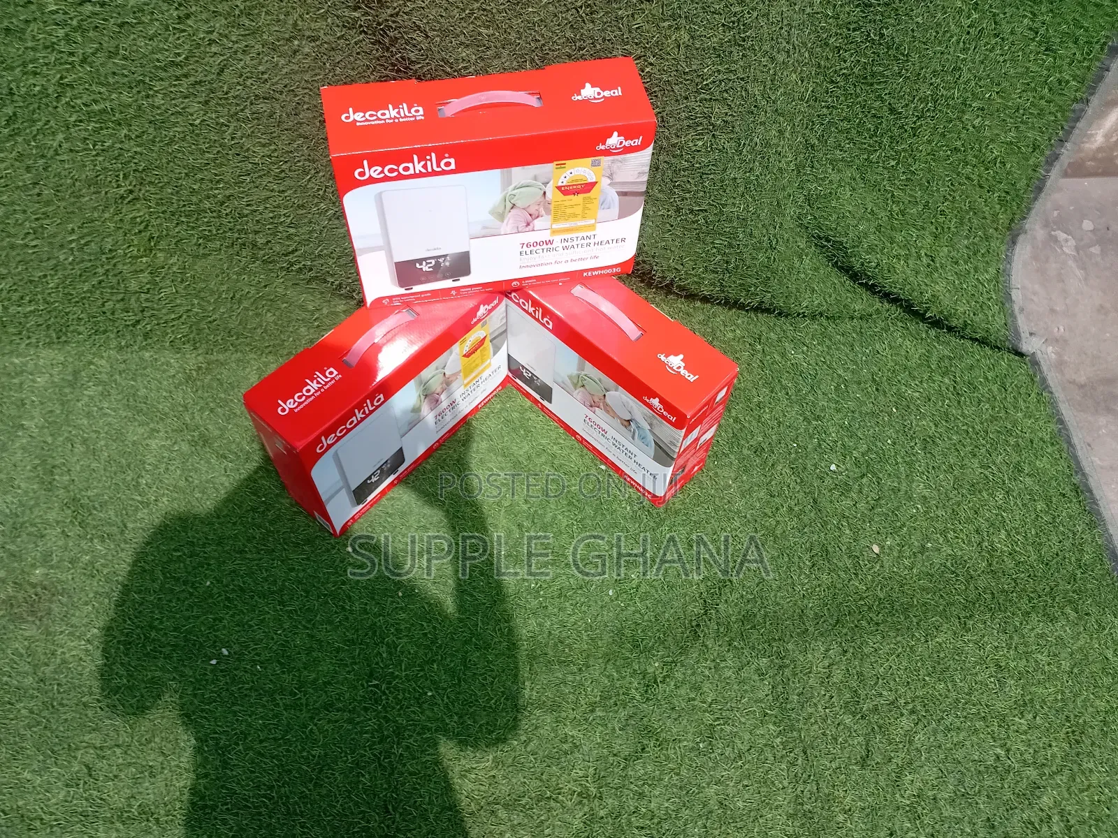Non Stop Water  Heater 7600w Decakila Water Heater