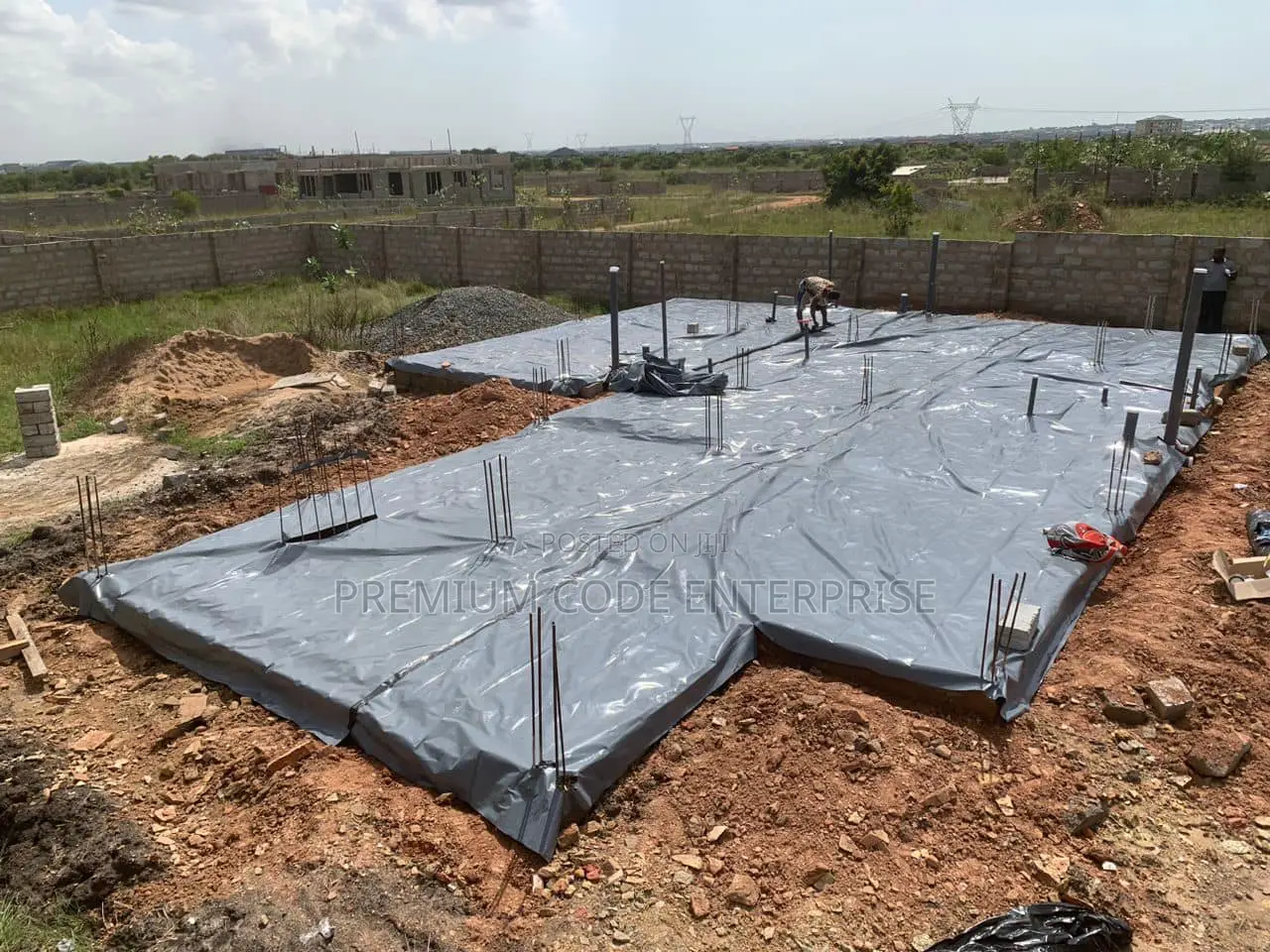Damp Proof Membrane for Construction 300mu