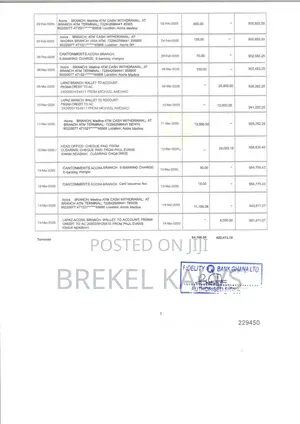 Bank Statement Agent