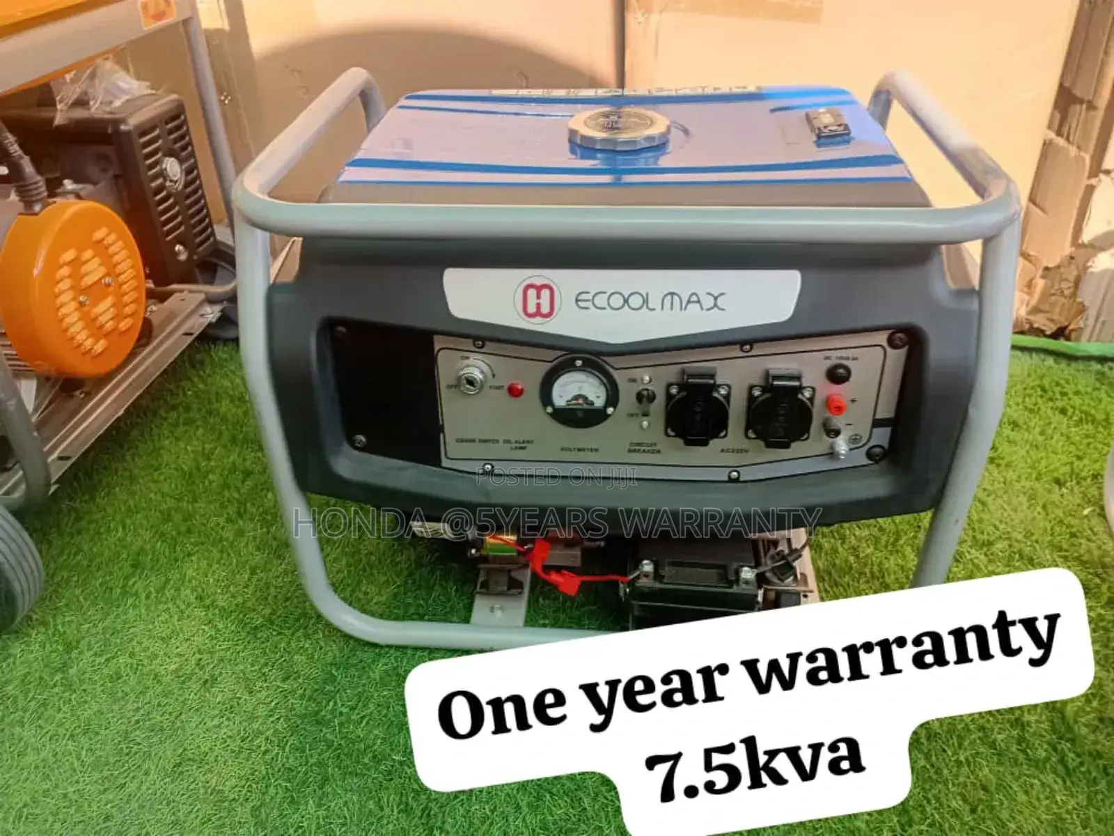 Ultra Modern Ecoolmax 7.5kva Petrol Generator 7.5kva Japan