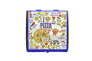 Pizza Boxes 10" Italy Design (50pcs)