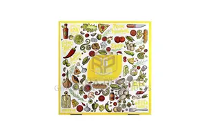 Pizza Boxes 16" Freshly-Baked Design (50pcs)