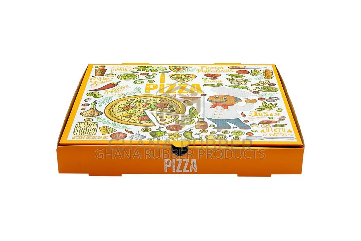 Pizza Boxes 14" Freshly-Baked Design (50pcs)