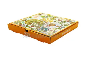 Pizza Boxes 14" Freshly-Baked Design (50pcs)